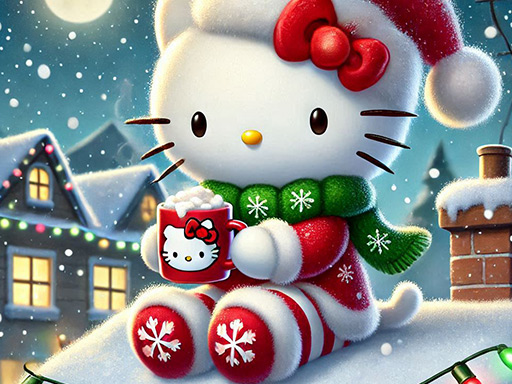 Hello Kitty Christmas Puzzle: Festive Holiday_img